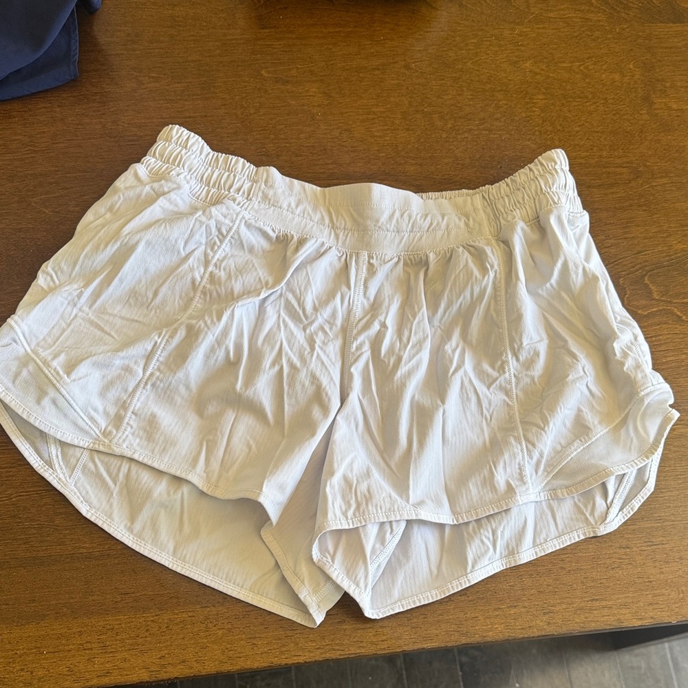 Lululemon shorts size 8. 3.5” length, no rips or tears, clean smoke free home
